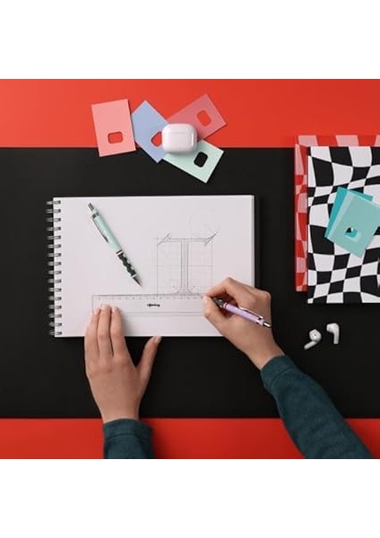 Tıkky Min Silgi 3'lü Okul Seti- 0.7 Deniz Mavi fiyatları