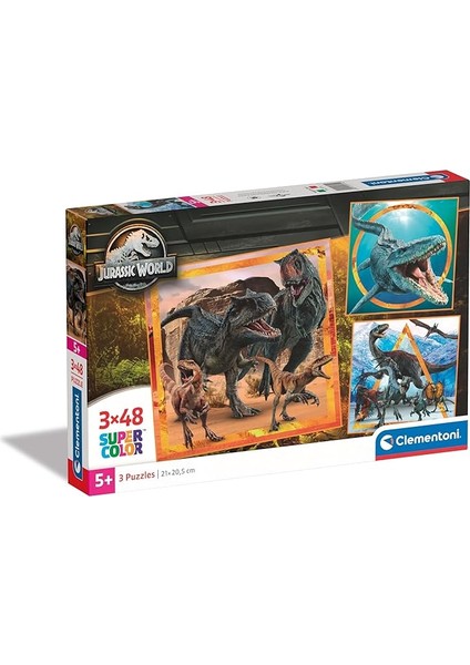 3X48 Super Kolor Jurassic World [puzzle]