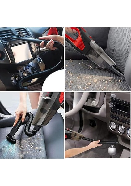 KBV12 12VOLT/120WATT Araç Süpürgesi + 5 Parça Aksesuar Seti + Taşıma Çantası fırsatları