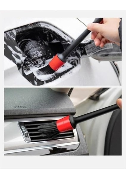 Araç Temizleme Fırçası, Otomobil Temizleme Fırçası Seti, Araba Detay Fırçası (5'li Paket), Tekerleklerin, Motorların, Iç Mekanların, Amblemlerin, Iç ve Dış Mekanların Fırçası. fırsatları
