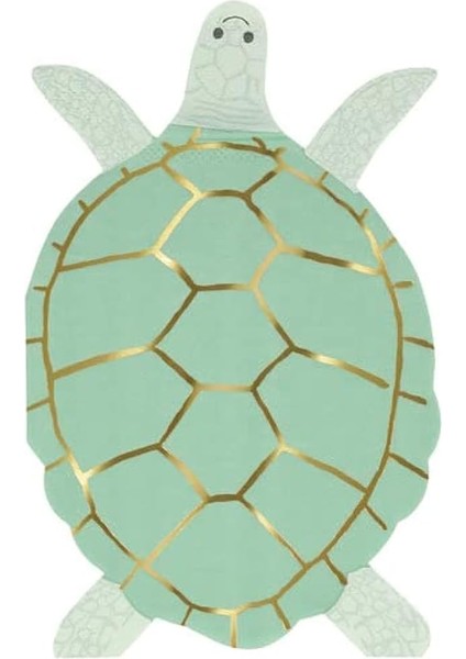 Meri - Turtle Napkins - Kaplumbağa Peçeteler - 16'lı