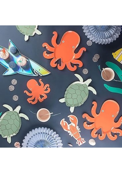 Meri - Turtle Napkins - Kaplumbağa Peçeteler - 16'lı modelleri