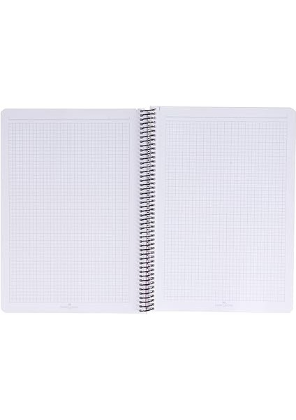 Spiralli Defter, A4, 100 Yaprak, 70G Kağıt, Kareli, 500 Mikron Pp Kapak, Pet Spiralli, Dayanıklı ve Çevre Dostu, Asorti Renkler fırsatları