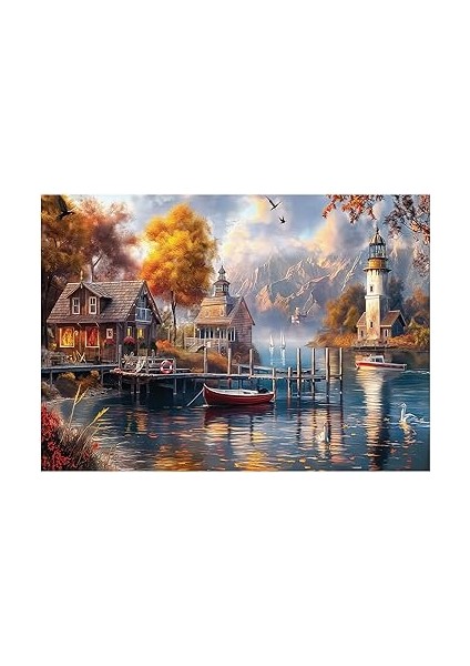 Puzzle - Gölde Sonbahar / 1500 Parça Puzzle, #4581 fiyatları