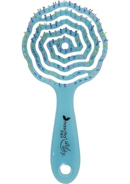 Çiçek Şekilli Saç Açma ve Tarama Fırçası - 43