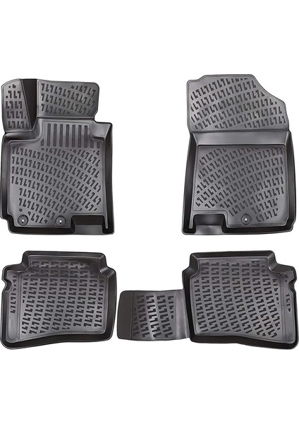 Hyundai I20 2014-2019 Uyumlu 3D Havuzlu Paspas