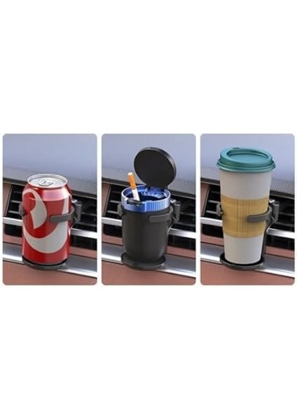 Içi Ayarlanabilir Bardak Tutucu, Katlanabilir, Tak Çıkar, Çok Amaçlı Içecek Tutucu, Siyah indirimleri