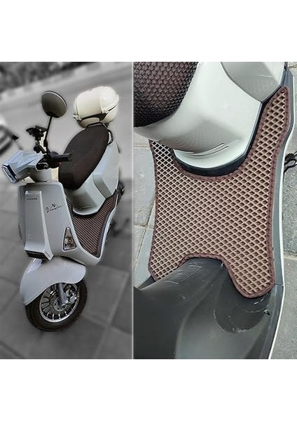 Mondial Virago I 50CC Motor 3D Havuzlu Paspas Kahve modelleri