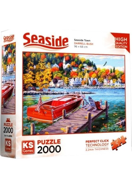 Games 2000 Parça Balıklı Göl Puzzle