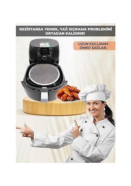 Airfryer Yağ Sıçratmaz Tel Xxl Modeller fiyatları