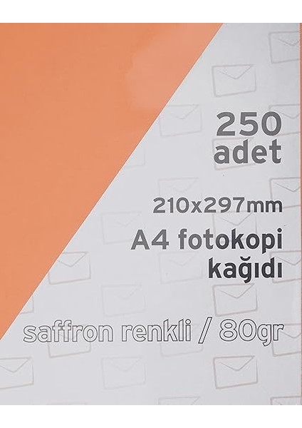 A4 Renkli Fotokopi Kağıdı, Saffron, 250 Yaprak modelleri