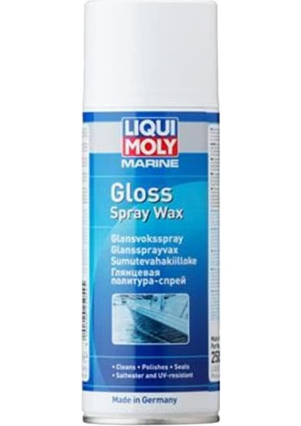 Moly Marine Parlak Wax Sprey 400 ml Otomotiv Bakım Ürünü