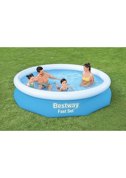 Fast Set Ayaklı Havuz Pompasız 305 x 66 Cm, Mavi, Yuvarlak fiyatları