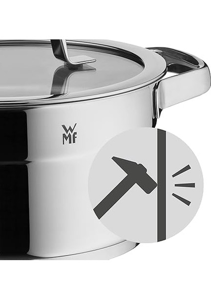 Compact Cousine Indüksiyon Tabanlı 5 Parça Çelik Tencere Seti indirimleri