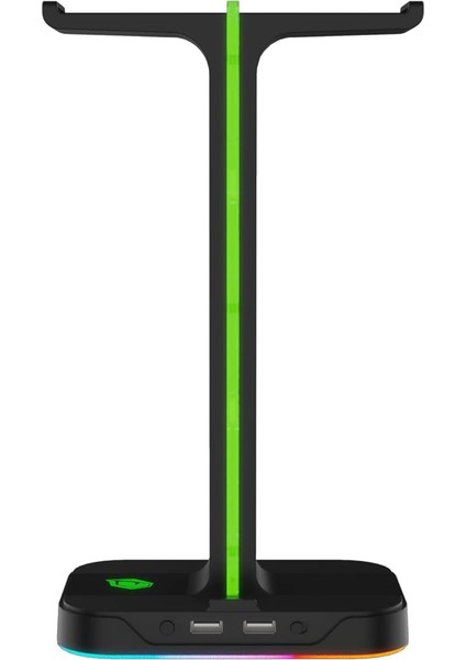 Rgb USB Çoklayıcı Oyuncu Kulaklık Standı