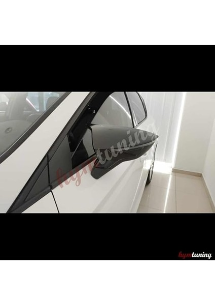 Leon Ile Uyumlu Mk3 Yarasa Ayna Kapağı - Parlak Siyah Abs Plastik modelleri