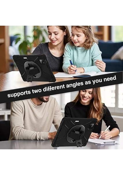 Xiaomi Pad 7/pad 7 Pro 11,2 Inç Uyumlu Kılıf Defender Tank Zırh Silikon Askılı Standlı Kılıfı fiyatları