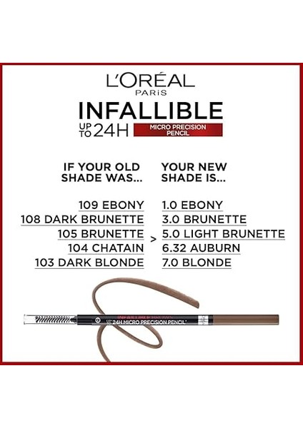 Parıs Infaillible 24H Micro Precision Kaş Kalemi - Blonde indirimleri