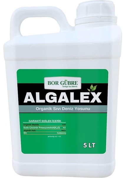 Lt-Sıvı Deniz Yosunu Organik Sıvı Gübre-Kalite ve Verim Artar, Geliştirir, Korur