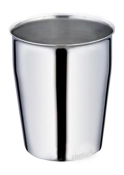 Adet Çelik Bardak 330ML Yaşam Boyu Garantili Paslanmayan Kırılmayan Bardak Krom Nikel Kaplama Kupa