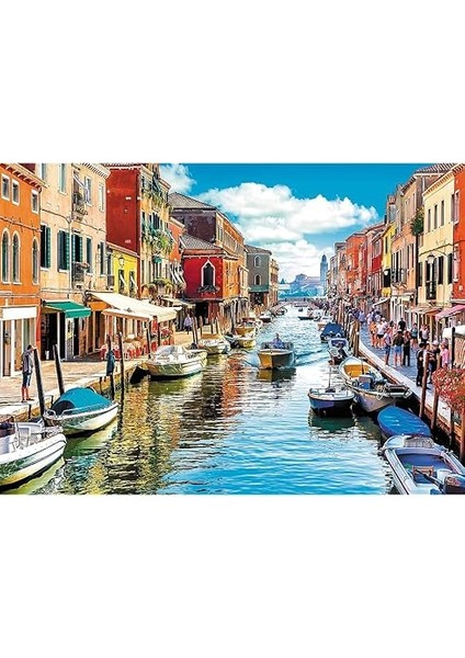 TR27110 Venedik 2000 Parça, Üstün Kalite, Yetişkinler ve 12 Yaş Üstü Çocuklar Için, Renkli, Kedi Cenneti fiyatları