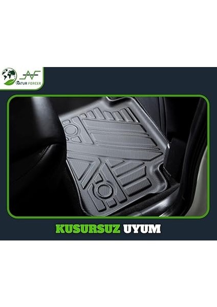 Corolla Cross 2020 ve Sonrası Uyumlu 4d Premium Havuzlu Paspas Bizymo modelleri