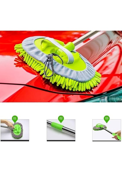 Saplı Oto Yıkama ve Temizleme Mopu (NKS135) fırsatları