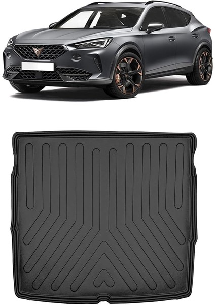 Cupra Formentor Üst 2020-2024 ile Uyumlu 3D Bagaj Havuzu