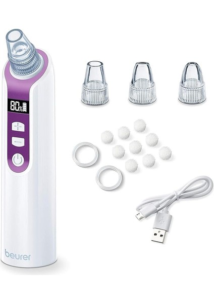 Siyah Nokta Çıkarıcı, Gözenek Süpürgesi, 3 Başlığı ve 5 Seviyesi, Tüm Cilt Tipleri Için, Siyah Nokta Süpürgesi, Derin Temizlik Için, FC41