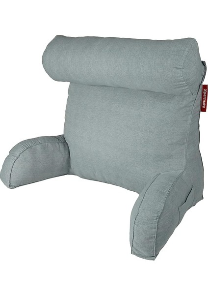 Comfortplus Tv Yastık, Kollu Yastık, Ayarlanabilir Sırt Destek Yastık, Boyun Desteği, Tv Yastık ve Üçgen Yastık, Fermuarlı Sırt Yastık, Bel Yastık (Gri)