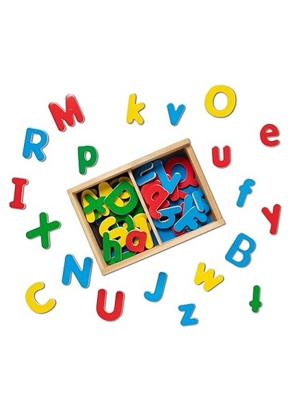 & Doug - Ahşap Mıknatıslı Harfler (10448) fırsatları