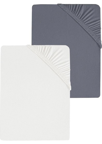 Adet Düz Pamuklu Tek Kişilik 100 x 200 cm Lastikli Penye Çarşaf