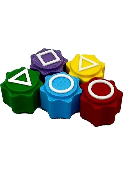 Gi Geleneksel Oyun Seti, 5 Renkli Premium Plastik Taş, Kaliteli Dayanıklı 5 Taş fırsatları
