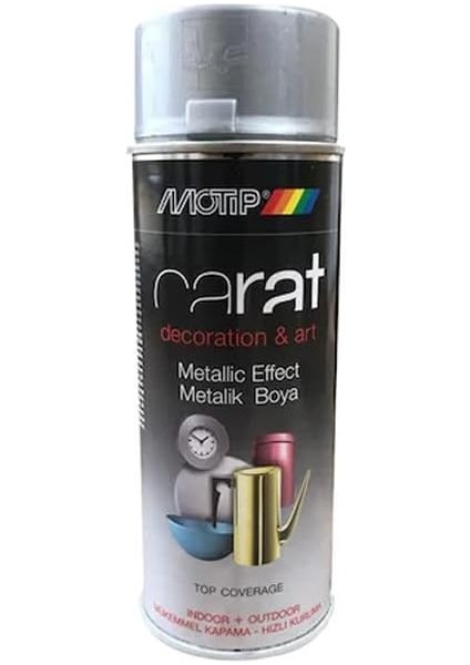 Carat Metalik Gümüş Sprey Boya 400 ml