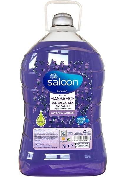 Sivi Sabun Sultan Hasbahçe 3 L