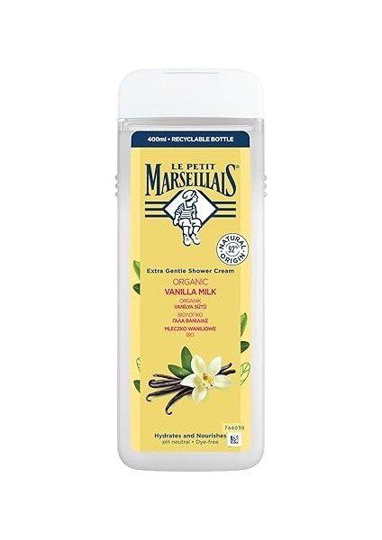 Petit Marseillais Organik Vanilya Sütü Duş Jeli (400 Ml) fiyatları