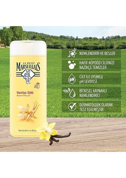Petit Marseillais Organik Vanilya Sütü Duş Jeli (400 Ml) modelleri