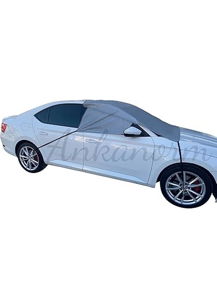 Araç Buz Kar Güneş Önleyici Koruyucu Ön ve Yan Camlar Için Yarım Branda Örtü Tente modelleri