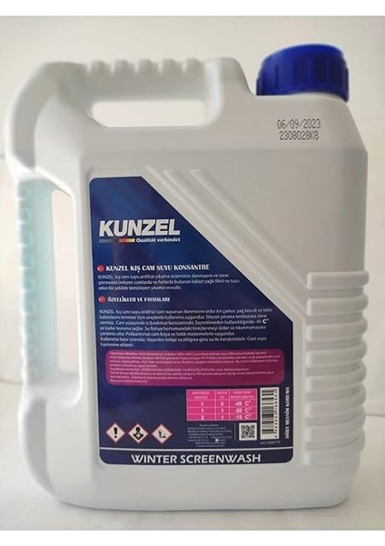 Kış Cam Suyu Konsantre - 40 Derece 3 Litre fiyatları