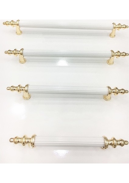 Zirve Kulp Altın-Beyaz 128 mm Alüminyum Gövdeli-(2 Adet) fiyatları