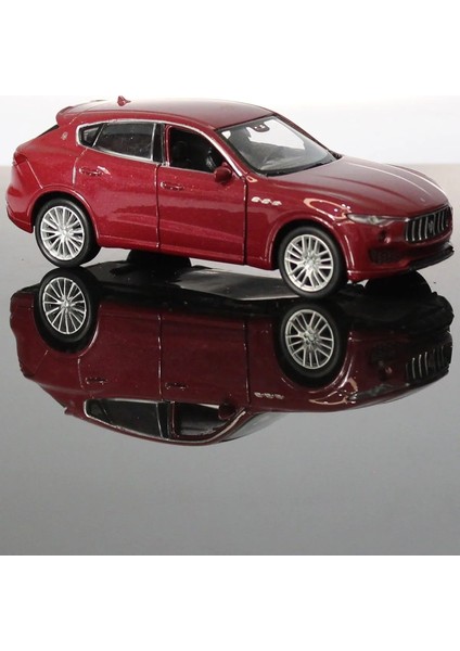 Maserati Levante Bej Çek Bırak Metal Model Oyuncak Araba 12 cm