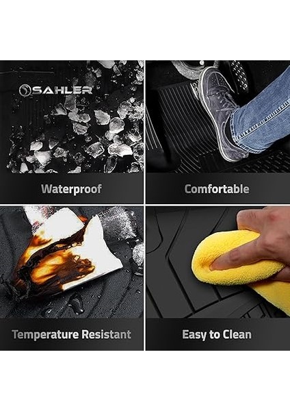 Toyota Hilux ile Uyumlu (2015+) Araca Özel 4.5d Havuzlu Lux Oto Paspas modelleri