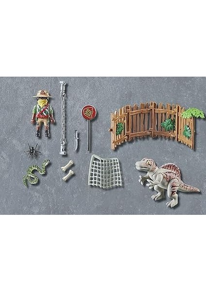 Dino Rise 71265 Kafeste Bebek Spinosaurus Dinozor, 5 Yaşından Büyük Çocuklar Için Oyuncak indirimleri