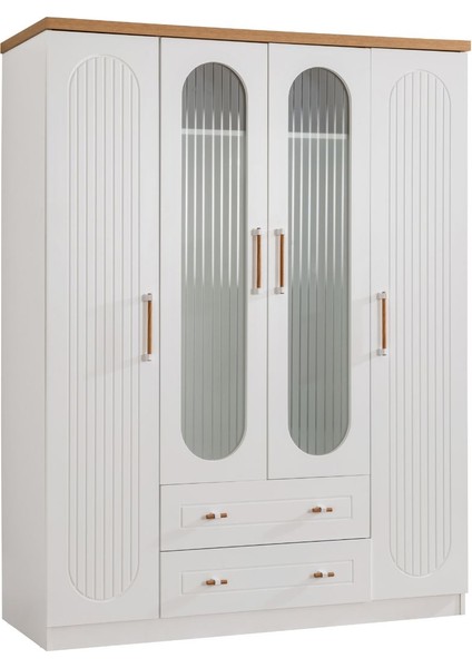 Gardırop, Vita Bohem 4 Kapaklı Çekmeceli Dolap fırsatları