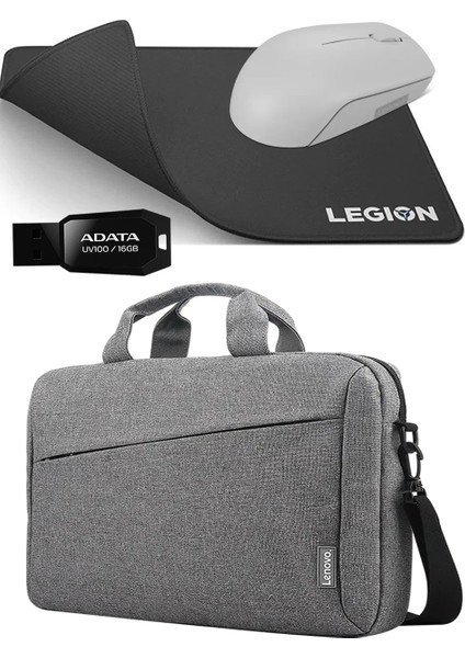 300 Kablosuz Mouse + T210 Notebook Çanta + Legion Mouse Pad + Adata UV100 16GB Flash Bellek
