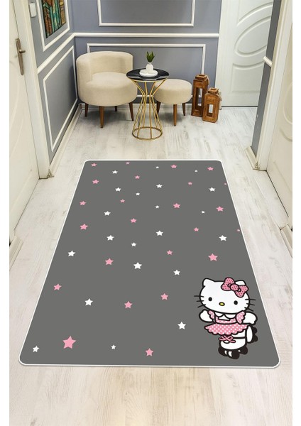 Parlak Kadife Kumaş Dijital Baskı Dot Kaymaz Tabanlı Çocuk ve Genç Odası Halısı H0595 fiyatları