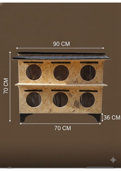 Kedi Evi Kedi Yuvası Kedi Barınağı 2 Katlı 6 Bölmeli 6 Kedilik modelleri