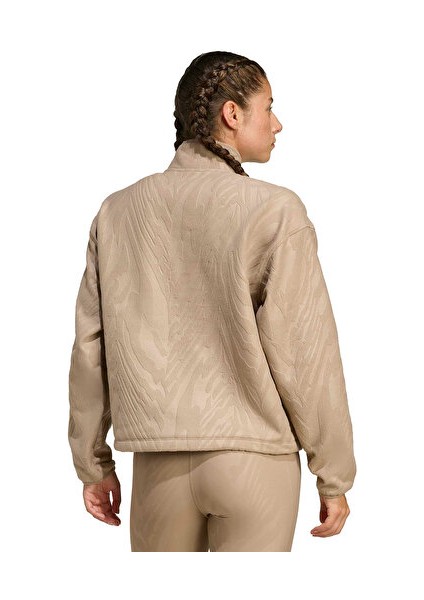 Aop Polarfleece Kadın Günlük Ceket JX3122 Krem fiyatları