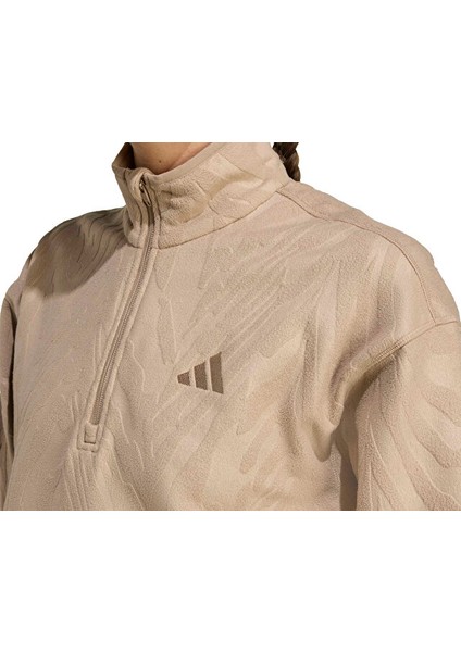 Aop Polarfleece Kadın Günlük Ceket JX3122 Krem fırsatları