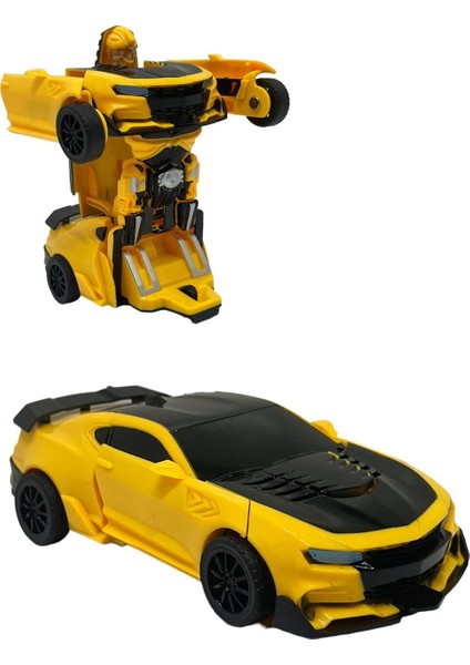 Robota Dönüşen Bumblee Robota Dönüşen Araba Sarı
